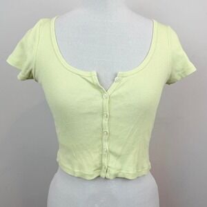 Green Brandy Melville Crop Top